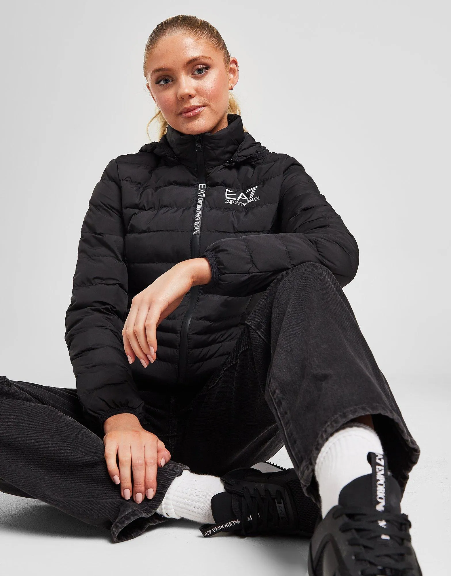 EA7 Emporio Armani Logo Zip Jacket