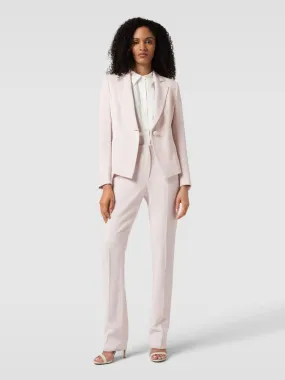 Emporio Armani Bandplooibroek met steekzakken in lichtroze
