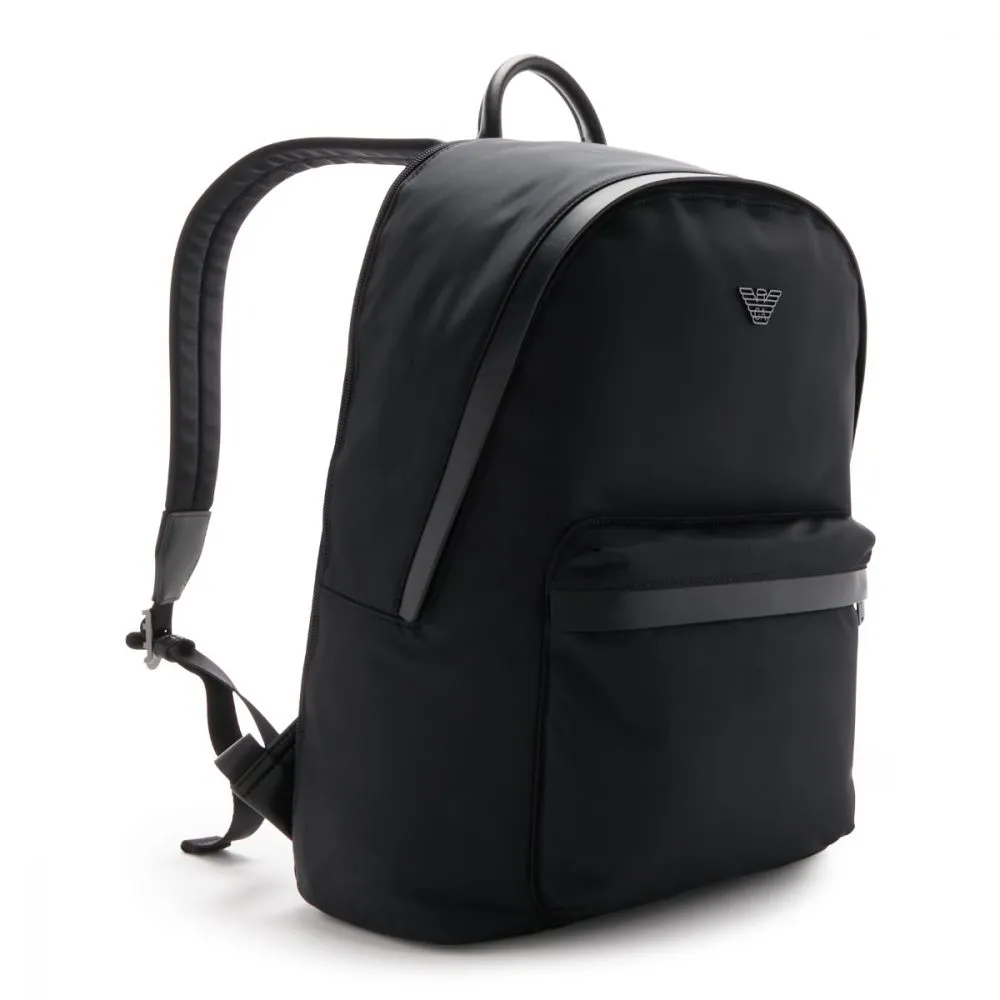 Emporio Armani Black Backpack