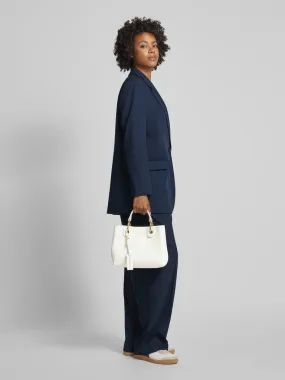 Emporio Armani Shopper met labelprint, model 'ST.CERVO' in wit