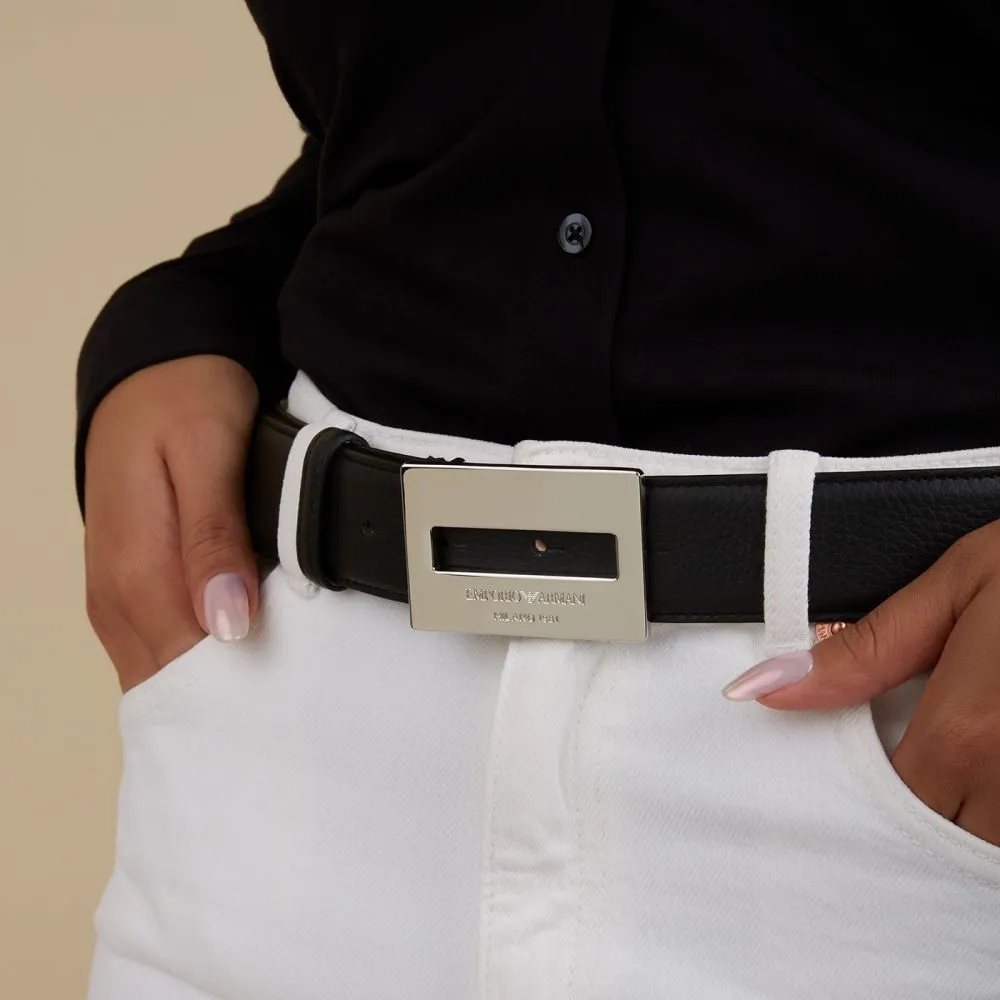 Emporio Armani Zwarte Riem