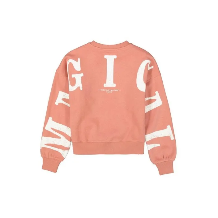 GARCIA U42461_GIRLS SWEAT 7525DARK BLUSH  