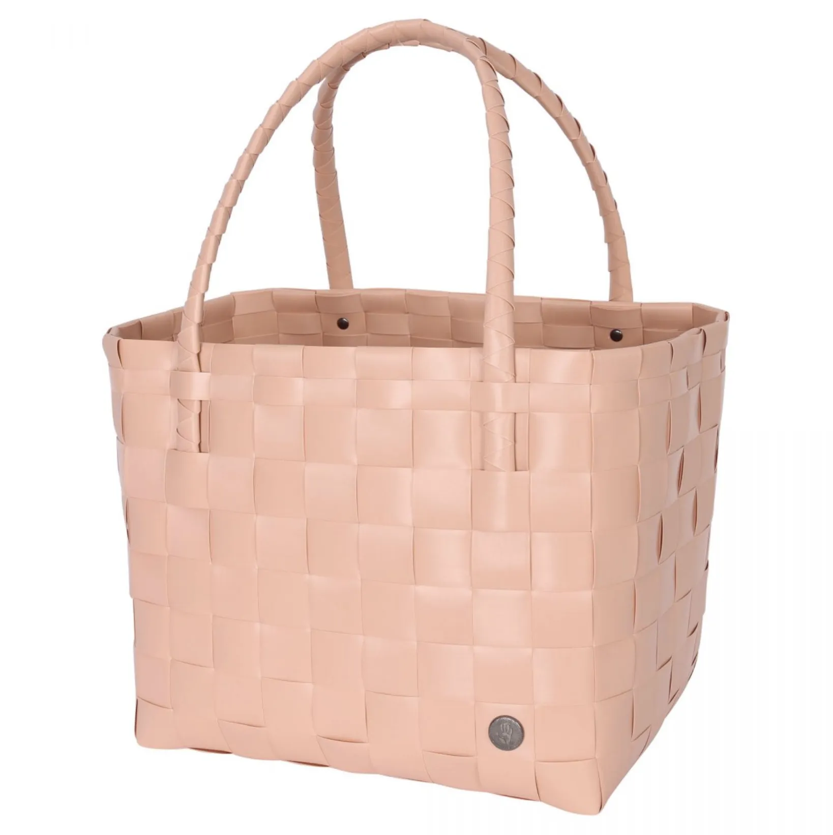 Handed By shopper apricot blush