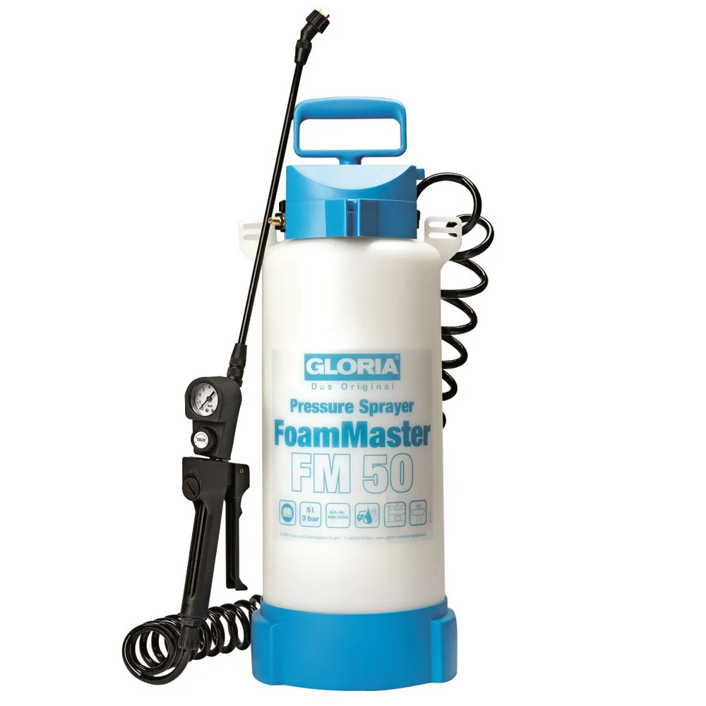 HOGEDRUKSPUIT FOAMMASTER  GLOR _5l  +SPUITLANS _  |   |  |FM50