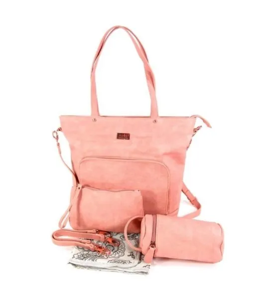 Isoki verzorgingstas / luiertas Nappy Tote Blush