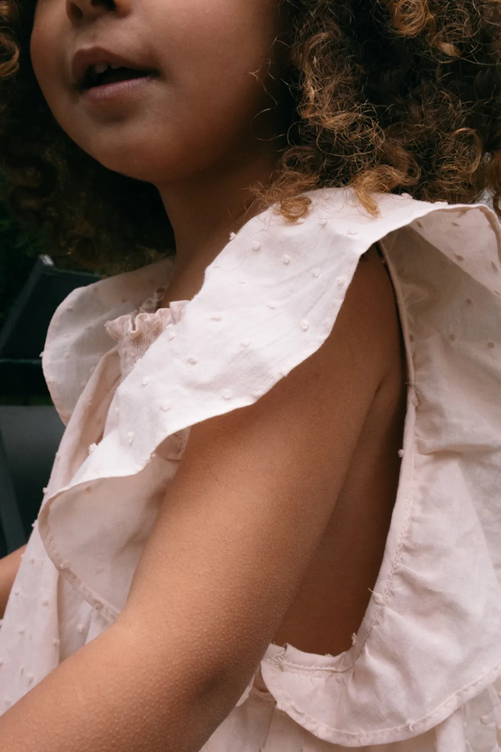 Konges Slojd Priya dress blush lichtroze jurk
