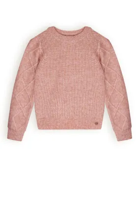 NoNo - Knitted Sweater Keson - Pale Blush