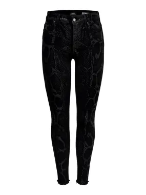 Only BLUSH MID AN RAW SNADNM JEANS