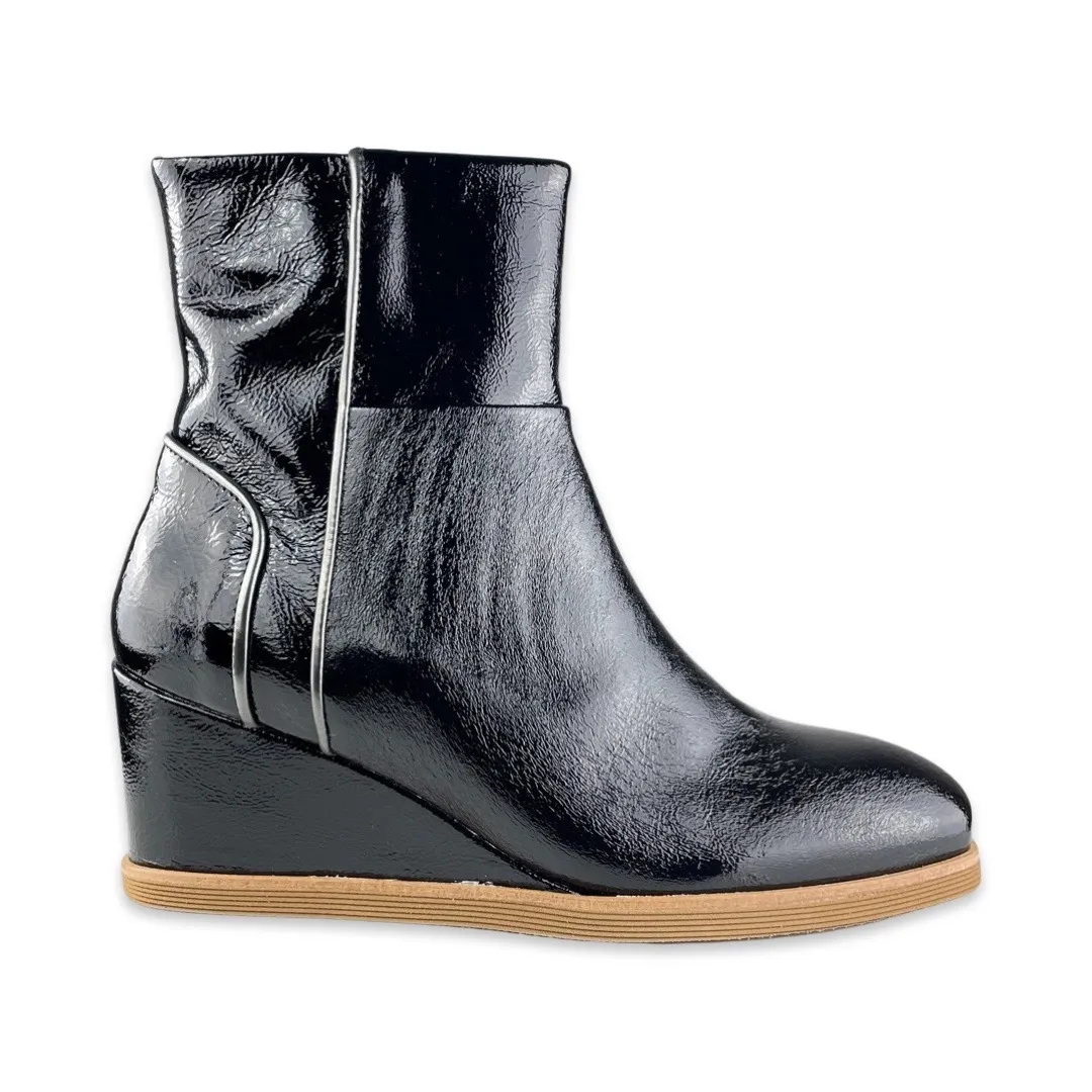 Piedi Nudi 2801 Enkellaars Black Patent