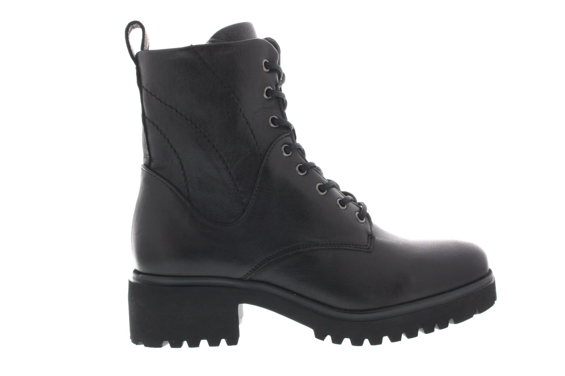 Piedi Nudi Fara 01.02 Black Veterboots Zwart