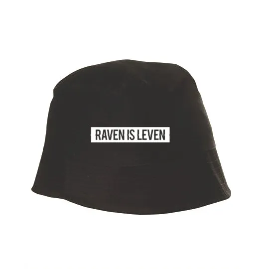 Raven is leven hoedje zwart
