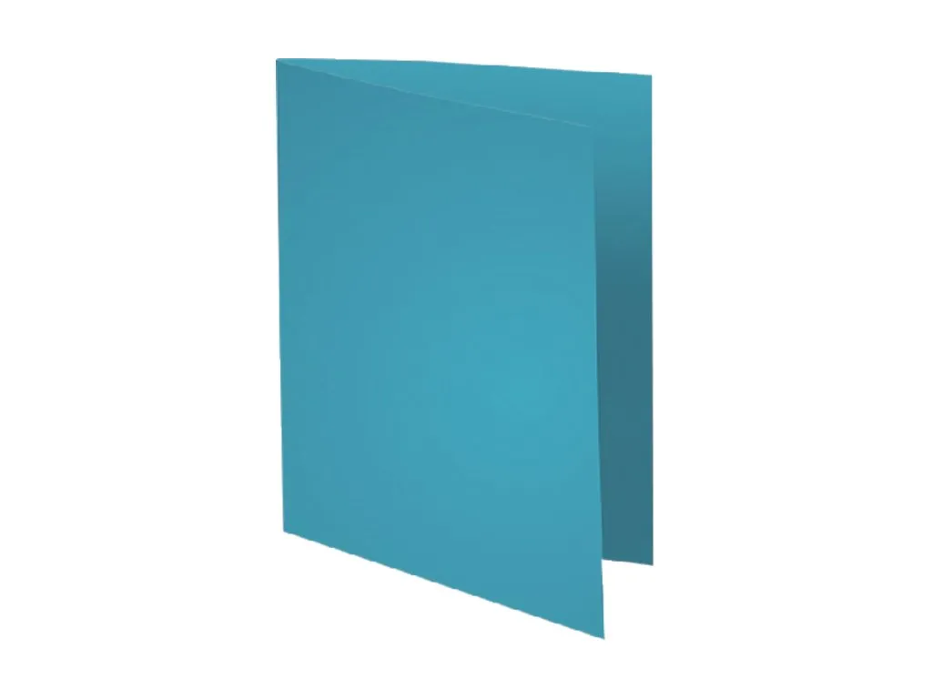 Vouwmap Exacompta Forever A4 170gr lichtblauw 100 stuks