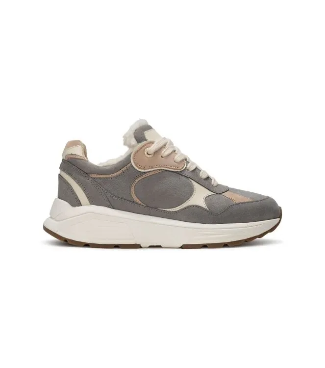Xsensible Stretchwalker Helix grey combi Sneakers / veterschoenen