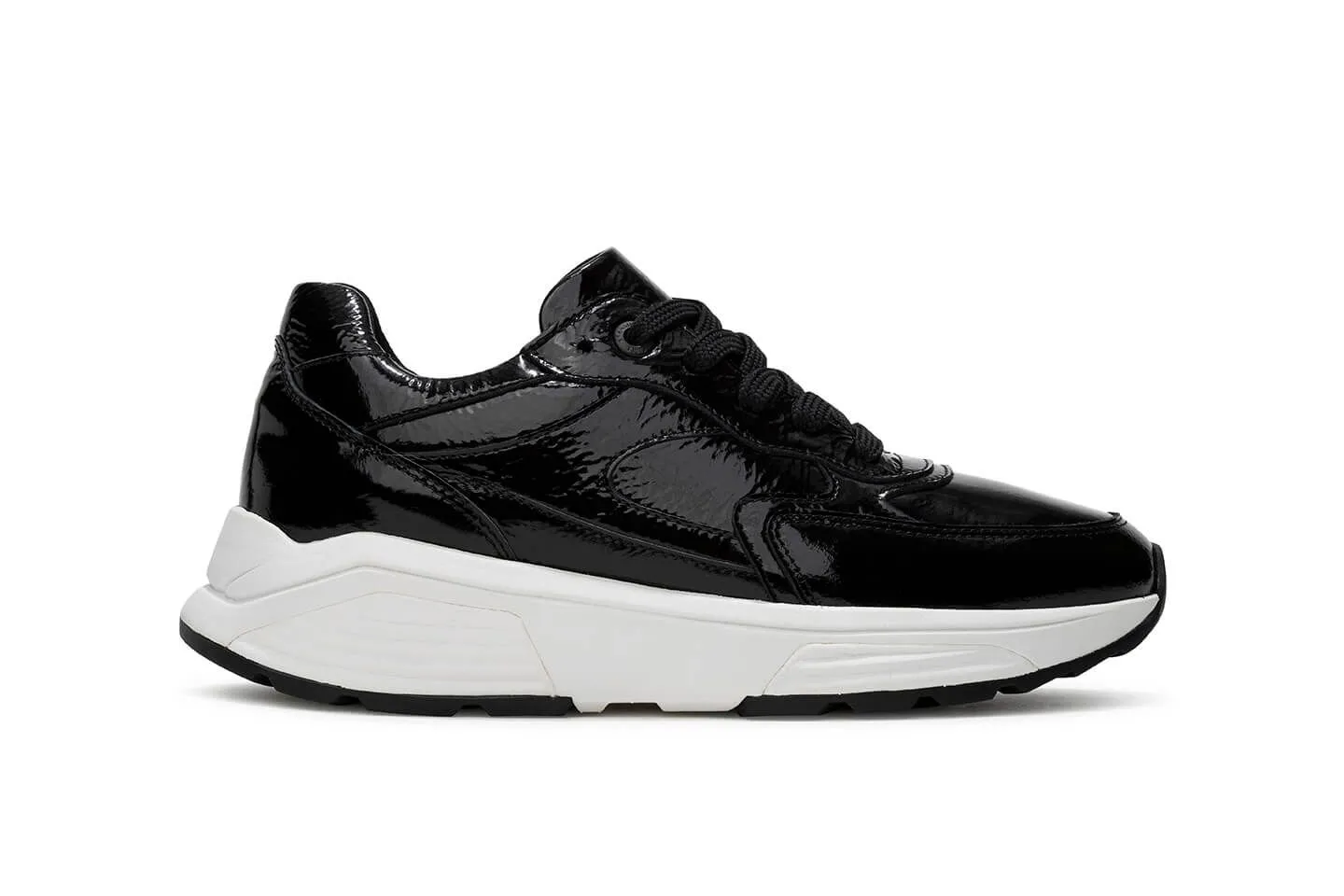 Xsensible Stretchwalker Ponte Vecchio black Sneakers / veterschoenen