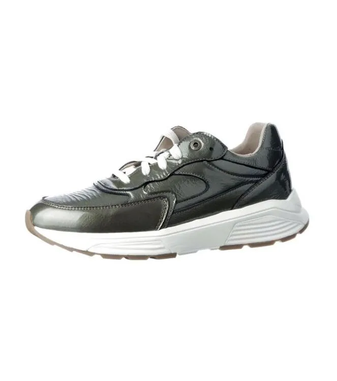 Xsensible Stretchwalker Ponte Vecchio moss Sneakers / veterschoenen